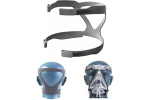 HUVZOR CPAP mask Headgear, Universal mask headgear, Bandeau de ventilateur CPAP Couvre-chef réglable Pièce de remplacement complète pour couvertures de sommeil intégrales