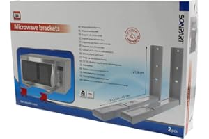 ‎SCANPART Scanpart 7300005510 Mikrowellenhalter, weiß