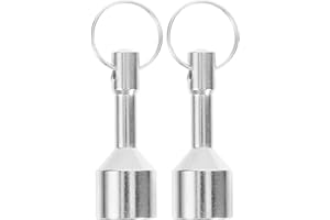COHEALI 2pcs Gold Tester Silver Testing Kit Precious Metal Magnet Jewelry Tester Magnet Backpack Key Chain Magnet Key Chain Silver Tester Car Key Holder Iron Household Gold and Silver