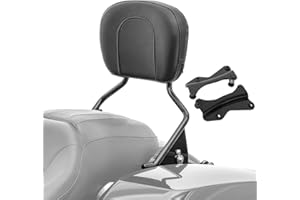 CRAFTRIDE Sissy Bar pour Harley-Davidson Touring 14-20 avec Kit de Fixation Noir