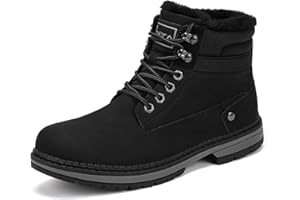 Ahico Chaussures D'hiver Bottes Pour Hommes Bottes Outdoor Boot Chaudes Bottes de Neige Bottes D'hiver