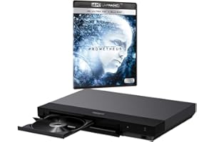 Sony UBP-X700 MULTIREGION Blu-ray Player Bundle with Prometheus Ultra HD 4K Blu-ray Disc