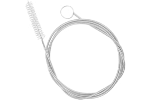 KIPTVO Flexible Feeding Tube Cleaning Brush Sink Cleaning Brush Slim Drain Hole Cleaning Tool Hose Pipe Cleaning Brush, Long Pipe Cleaner Flexible Tube Cleaning Brush, for Shower Kitchen Refrigerator Drain