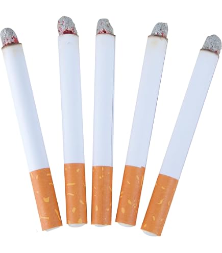 Fake lit puff actors theatrical stage cigarettes : Amazon.co.uk: Toys &  Games