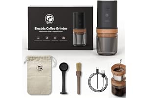 i Cafilas Elektryczny młynek do kawy przenośny Trave must Own & Dripper Nour All in One Akumulator High Speed młynek do ziaren kawy