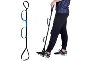 NUDFSY Leg Lifter Mobility Aid for Bed, Leg Lifter, 102 x 2.5cm Knee Replacement Recovery Aidsr, Applicable to Bed/Car/Sofa/Wheelchair/Table