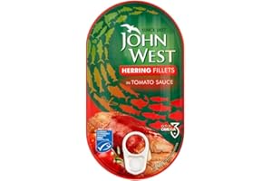 John West Herring Fillets in Tomato Sauce 160g x 5
