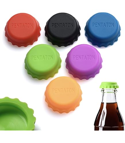 Couvercles Silicone Pour Canettes UYVPAER - Lot De 4, Coloris Assortis, Réutilisables