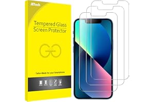 JETech Ochraniacz Ekranu dla iPhone 13 Mini 5,4 Cala, Screen Protector z Szkło Hartowanego Film Folia, 3 Sztuki