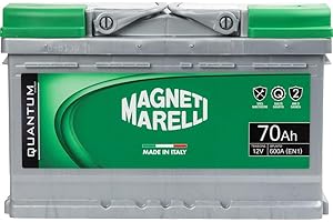 QUANTUM ENERGY Magneti Marelli Batteria per auto 70AH 12V 600A EN1 per cassetta L3B