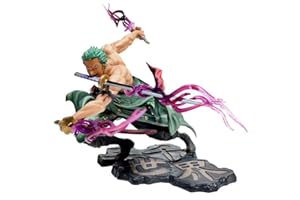 Ghzste Roronoa Zoro figurka anime, jednoczęściowa figurka, trzy miecze, styl anime, statuetka, dekoracja, postać kolekcjonerska, model akcji, model animacji, postać