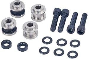 CELOMT Sissy Bar Luggage Rack Quick Release 4-Point Docking Hardware Kit Fit Harley Fat Boy Breakout 2018-2023