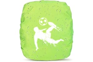 Kaempe Regenschutz Schulranzen, Rucksack Regenschutz, Regenhülle Rucksack, Reflektor Rucksack, Zubehör Kompatibel für Step By Step, Ergobag, Coocazoo, Satch, Scout, Beckmann, Derdiedas