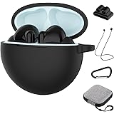 GeeRic Custodia Compatibile per Oppo Enco Buds2, 5PCS Accessori Kit Case Protective Silicone Impermeabile Auricolari Cover Co