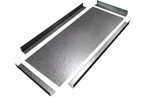 Mazona Chimney Closure Plate - 950mm x 400mm | Blank Register & Draught Excluder to Block Soot & Debris