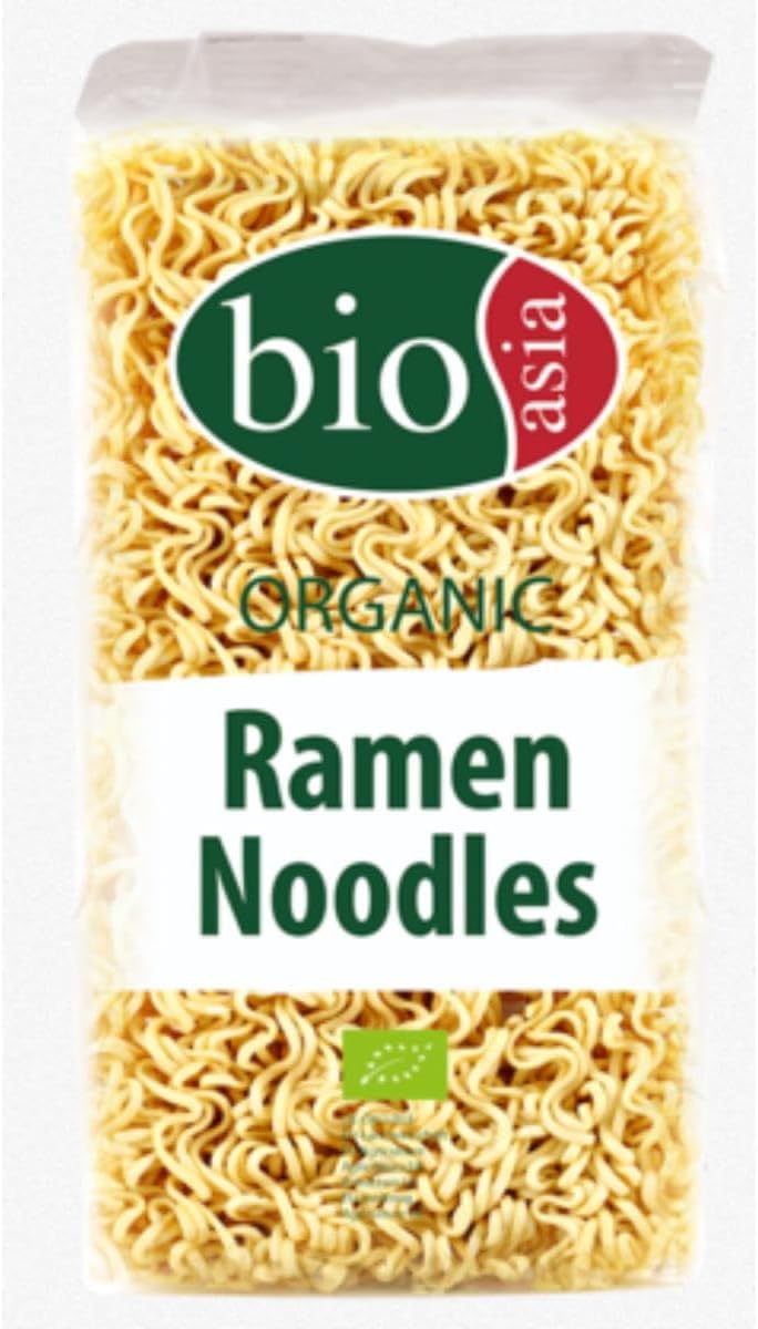 BIOASIA Fideos Ramen Ecológicos, sin huevo, rápida y fácilmente preparados, vegetarianos, 1 x 250 g