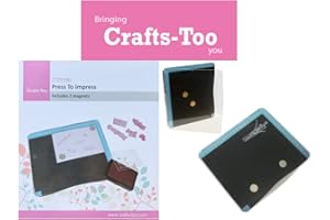 Crafts too Stamp to impress stamping tool grid press 7inch x 9 inch area