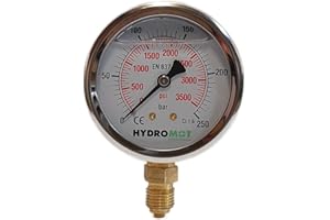 HYDROMOT Manomètre 250 Bar