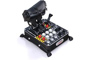 VIRPIL Controls - MongoosT-50CM3 Throttle (Dual-Engine Throttle Quadrant with Adjustable Detents, Authentic and Versatile Flight Simulator Control System, PC Gaming)