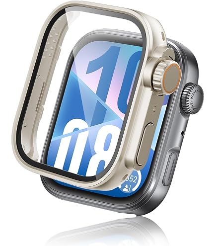 Funda Protectora Para Amazfit Balance 2 [2 Piezas] - Carcasa Dura PC + Cristal Templado, Antiarañazos Y Golpes