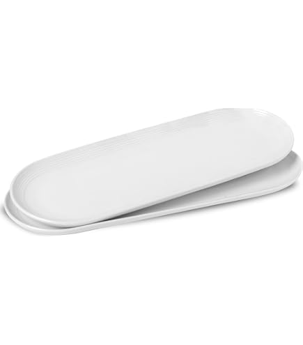 Seltmann No Limits Servierplatte Aus Porzellan – Weiß, Eckig, 36 Cm Lang, 24 Cm Breit