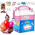 K-MART Electric Balloon Pump, Portable Dual Nozzle Electric Air Pump for Balloons, Balloon Machine for Bulk Balloons Filling, Balloon Pump Electric for Outdoors Events, Wedding, Birthday