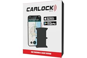 CARLOCK BASIC - Car Tracker & Alarm. Tracks Your In Real Time and Notifies You Immediately of Suspicious Vibration or Movement. Complete Security Protection for New Car. Hard Wired