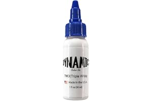 VIKING-INK B&W DYNAMIC - Inchiostro per tattuaggi - Triple White 1 oz (30ml)