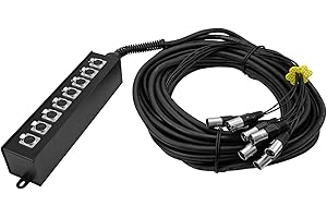 OMNITRONIC Multicore Stagebox MUS-820 8IN 20 m | The Basic Multicore