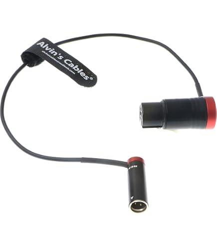 HangTon Audiokabel TA3M Zu XLR – 30 Cm, Für Blackmagic Pocket Cinema Kamera 4K/6K & Video Assist