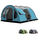 Portal Outdoors Unisex's Gamma 5 Spacious Large Tunnel Tent with Storage Bag