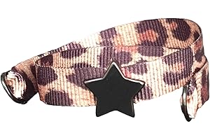 MAISON GIOIELLI FIRENZE NORA PFEIFFER Braccialetto dell’Amicizia in Tessuto Colorato con Charm in Resina a Forma di Stella, Bijoux per Donne Bambine e Ragazze