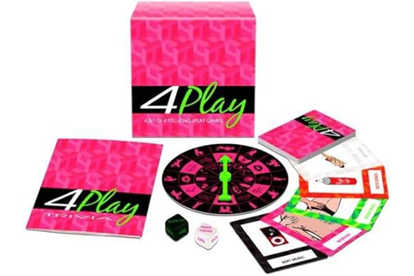 KHEPER GAMES 4 Play Boîte de jeu avec 4 jeux érotiques