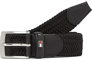 Tommy Hilfiger Ceinture Homme New Adan Belt 3,5 cm Ceinture Tressée