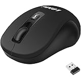Wireless Mouse for Laptop Silent Cordless USB Mini Mouse Wireless Optical Ambidextrous Computer Mouse, AA Battery Used, 1600D