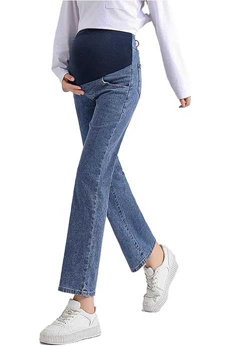 Elefante Blanco Pantalon Vaquero Blanco Premama Vaqueros Premama