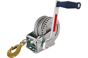 Carpoint Treuil Manuel 545kg - 20m de câble