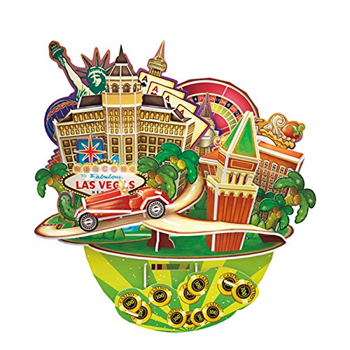 Preisvergleich Produktbild 3D Puzzle - Cityscape Collection - Las Vegas (Schwierigkeit: 4 / 6)