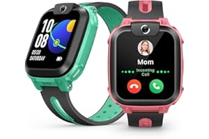 imoo Watch Phone, Smartwatch 4G per bambini con videochiamate HD, Smartwatch per bambini con GPS e monitoraggio in tempo reale, resistenza all'acqua IPX8 (Z1, Rosa rosa)