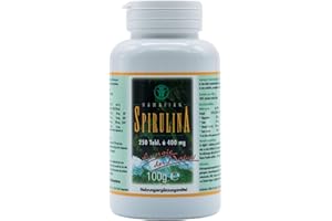 IVARSSON’S Ivarsson's Spirulina Original Hawaiian Spirulina Tablets, Pack of 250, 400 mg + Vitamin K1 & K2