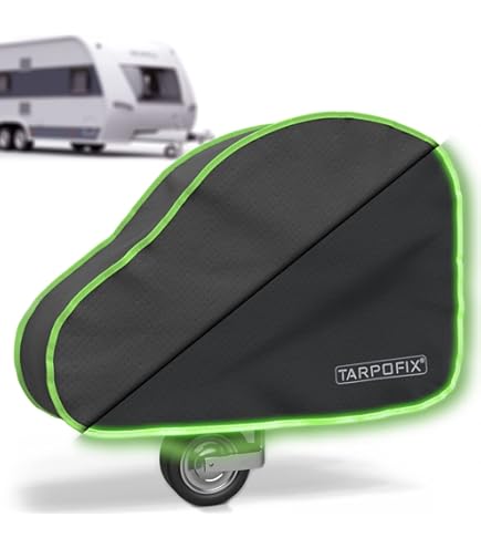 Housse De Timon Pour Caravane Et Remorque - Bâche 670 G/m², 88x61 Cm, Résistante UV Et Intempéries