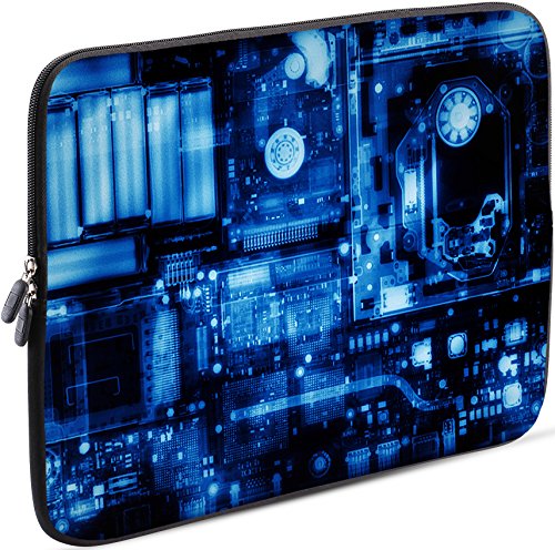 SIDORENKO Tablet PC Tasche f  r 10 - 10 1 Zoll   Universal Tablet Schutzh  lle   H  lle Sleeve Case Etui aus Neopren  Blau
