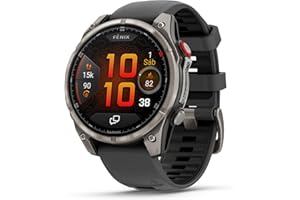 Garmin fēnix 8 Pro Zafiro, 47mm, Smartwatch Premium GPS Multideporte, Conectividad Satelital y LTE, Pantalla táctil AMOLED, Altavoz y micrófono Integrados, Mapas y hasta 15 días de autonomía, Grafito