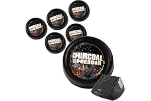 "Black as Coal" Edible Charcoal Cheddar Cheese. A Delicious Pack Of 6. Delicious Cheese In Wax To Lock In Freshness And Flavour. A Wonderful Mature Cheddar Cheese. The Chuckling Cheese Company.