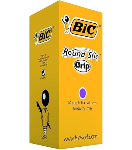 BIC Clic Stic Penne A Sfera Retrattili, Punta Media 1.0 Mm, Inchiostro Nero, Confezione Da 3 Pacchi Da 36 Pezzi (108 Penne)