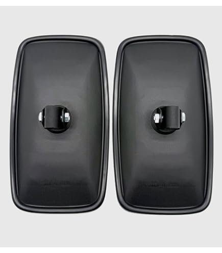 2x LKW Außenspiegel Universal 22x17cm - Konkav Spiegel Für Bus & Traktor