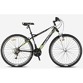 Kron VORTEX 4.0 29 Rim V BRAKE 21 Gear Mountain Bike 18"- MATTE BLACK-NEON YELLOW/GRI (GREENWAY BIKE)