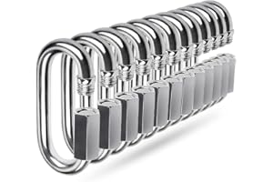 Quick Link, Ekunbuy 304 Stainless Steel Heavy Duty Clips Chain Connector Repair Link Buckle for Swing Outdoor Camping