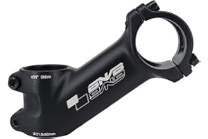 PLATTBK Potence de Guidon VTT 31.8mm 35 Degres 70/80/90/100/110mm Alliage Aluminium pour Vélo de Route, BMX 1-1/8”