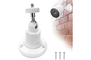 ROKOLOOM Uniwersalny magnetyczny uchwyt na kamerę – kompatybilny z eufy, Arlo, ieGeek,Ring Stick Up Cam i każdą kamerą z otworem na śrubę 1/4 cala – nie wymaga wiercenia